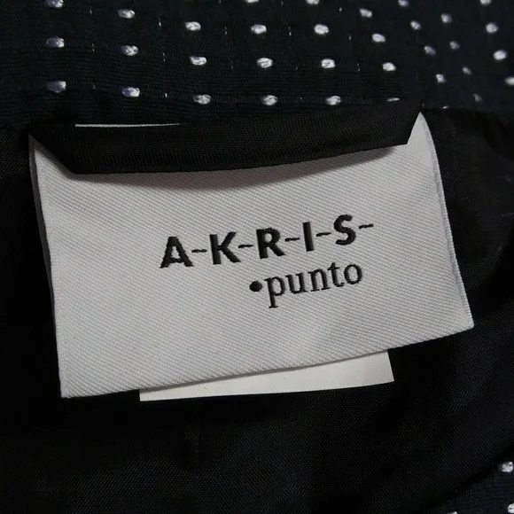 Akris Punto Tweed Zip Up Jacket Size 12 Office Work Corporate Designer Feminine - Picture 7 of 7